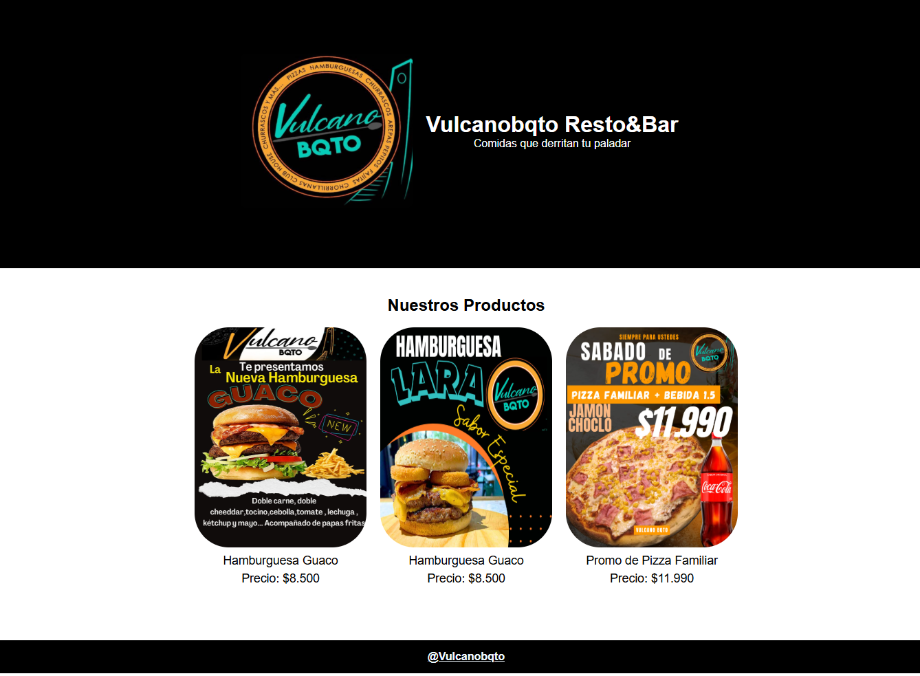 Landing Page creada en Desafío Latam